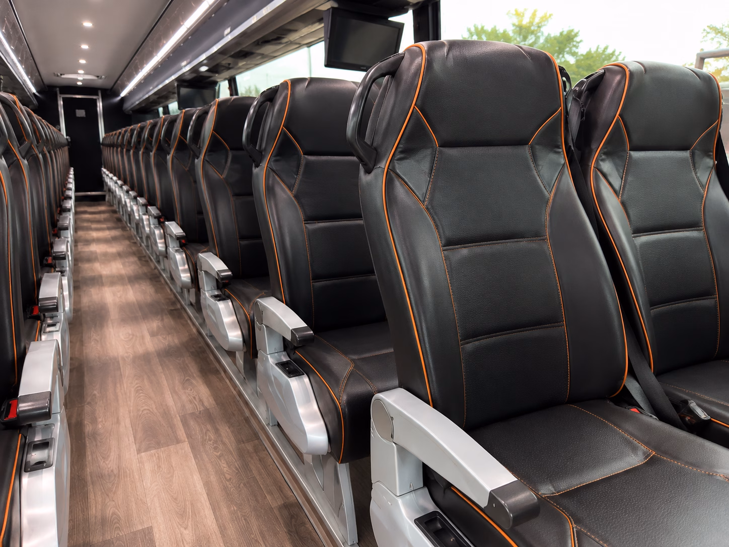 marysville charter bus interior