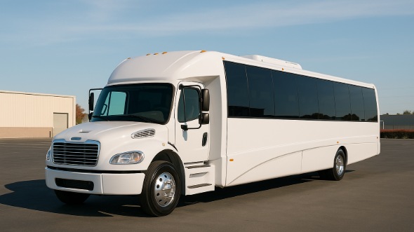 Exterior of Charter Bus Company Marysville's 30 Passenger Minibus in Marysville