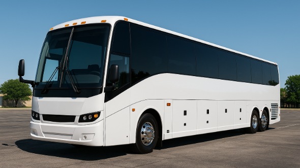 Exterior of Charter Bus Company Marysville's 50 Passenger Charter Bus in Marysville
