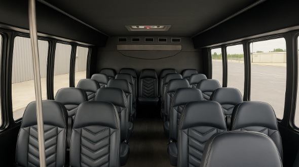 marysville 15 passenger minibus inside