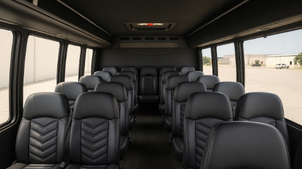 marysville 25 passenger minibus inside