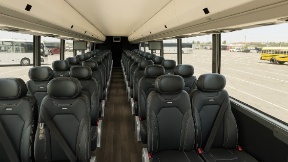 marysville 30 passenger minibus inside