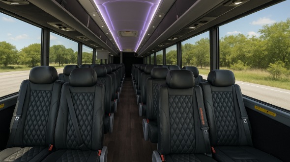 marysville 35 passenger minibus inside
