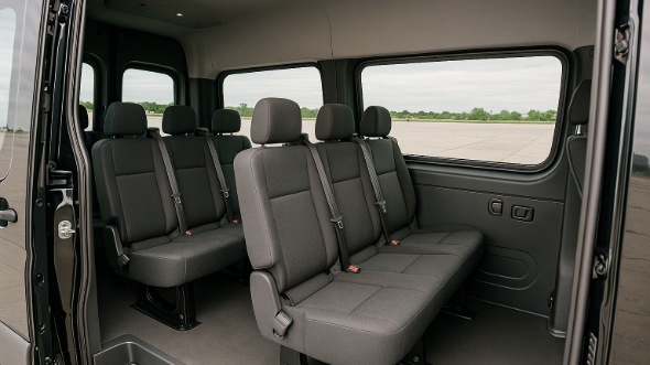marysville sprinter van with driver interior